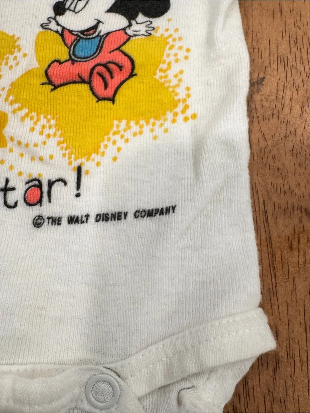 Vintage Dundee Disney Mickey Minnie Twinkle Twinkle Little Star Baby Newborn